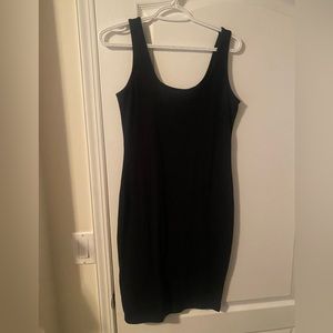 Black tank top dress